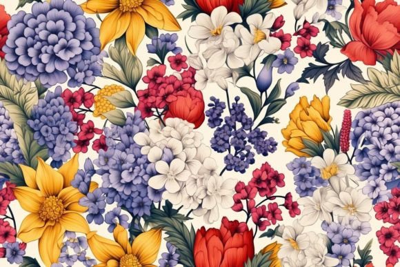 Flower Illustrations Nature Patterns: Bringing Organic Beauty to Your Creative Projects