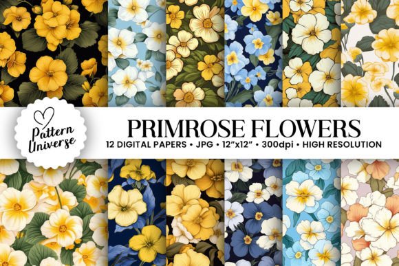 Transforming Digital Assets into Creative Assets: The Strategic Value of Primrose Flowers Seamless Patterns